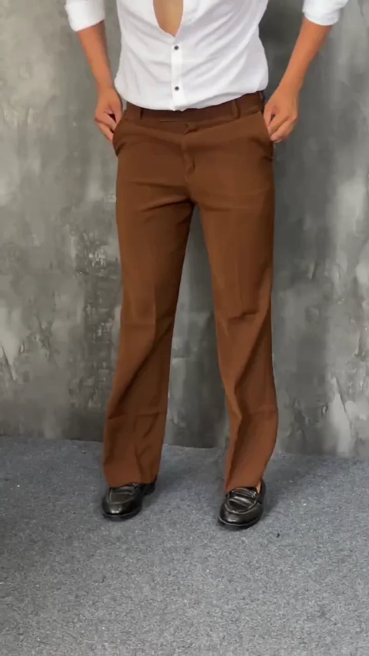 Men’s Classic Fit Formal Trousers - Image 4