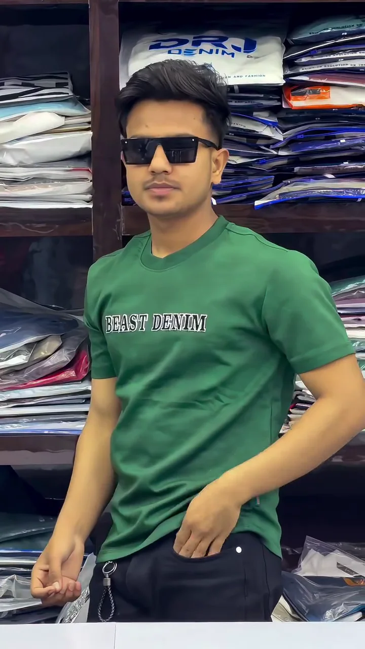 Pure Cotton Typography Printed Washed T-shirt - Image 5