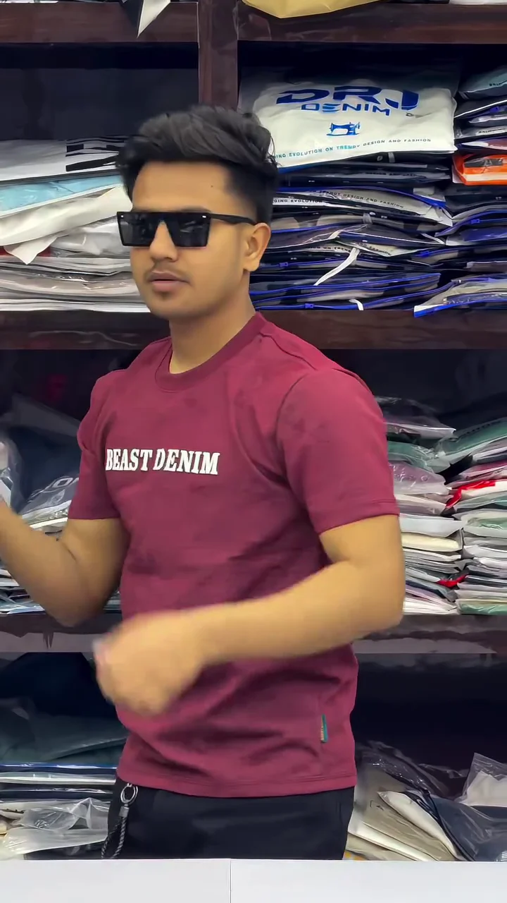 Pure Cotton Typography Printed Washed T-shirt - Image 4