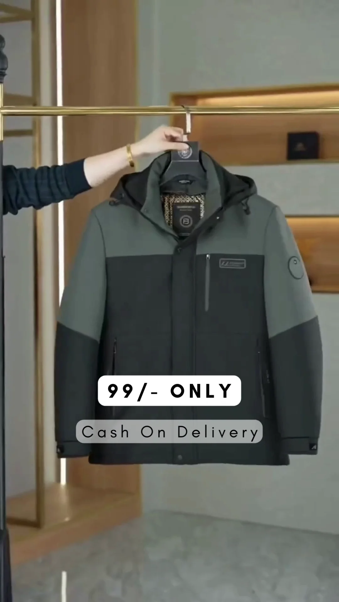Warm Parka Winter Hooded Casual Jacket - Image 2