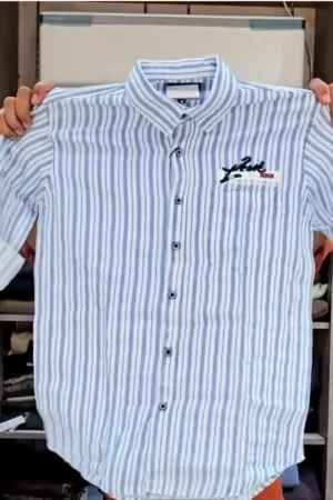 Symbol Premium Men’s Wrinkle-Resistant Regular Fit Cotton Formal Shirt ★