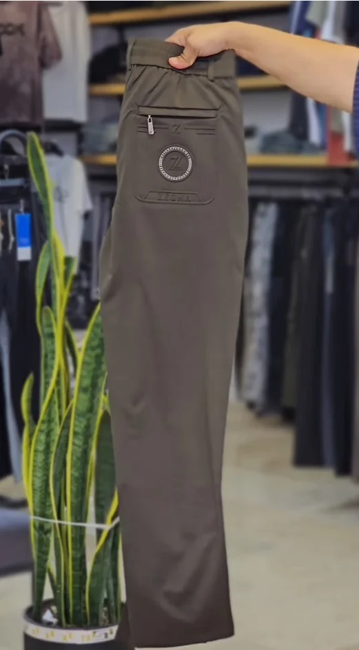 Pant with Chain Pocket for Men