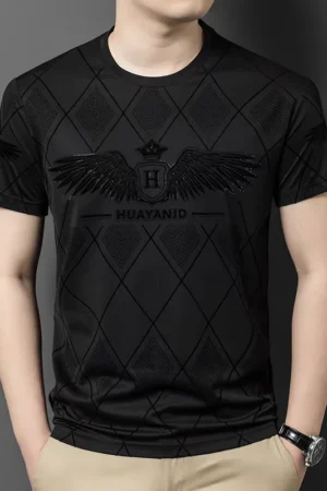 Mens Crest Casual T-Shirt ✨