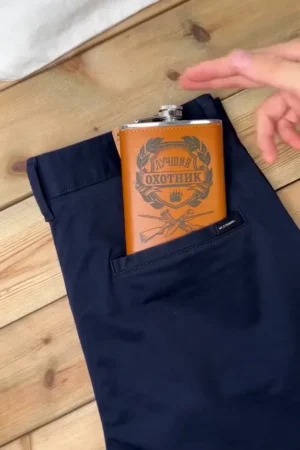 Men’s Navy Blue Slim-Fit Stretch Chino Pants ✨