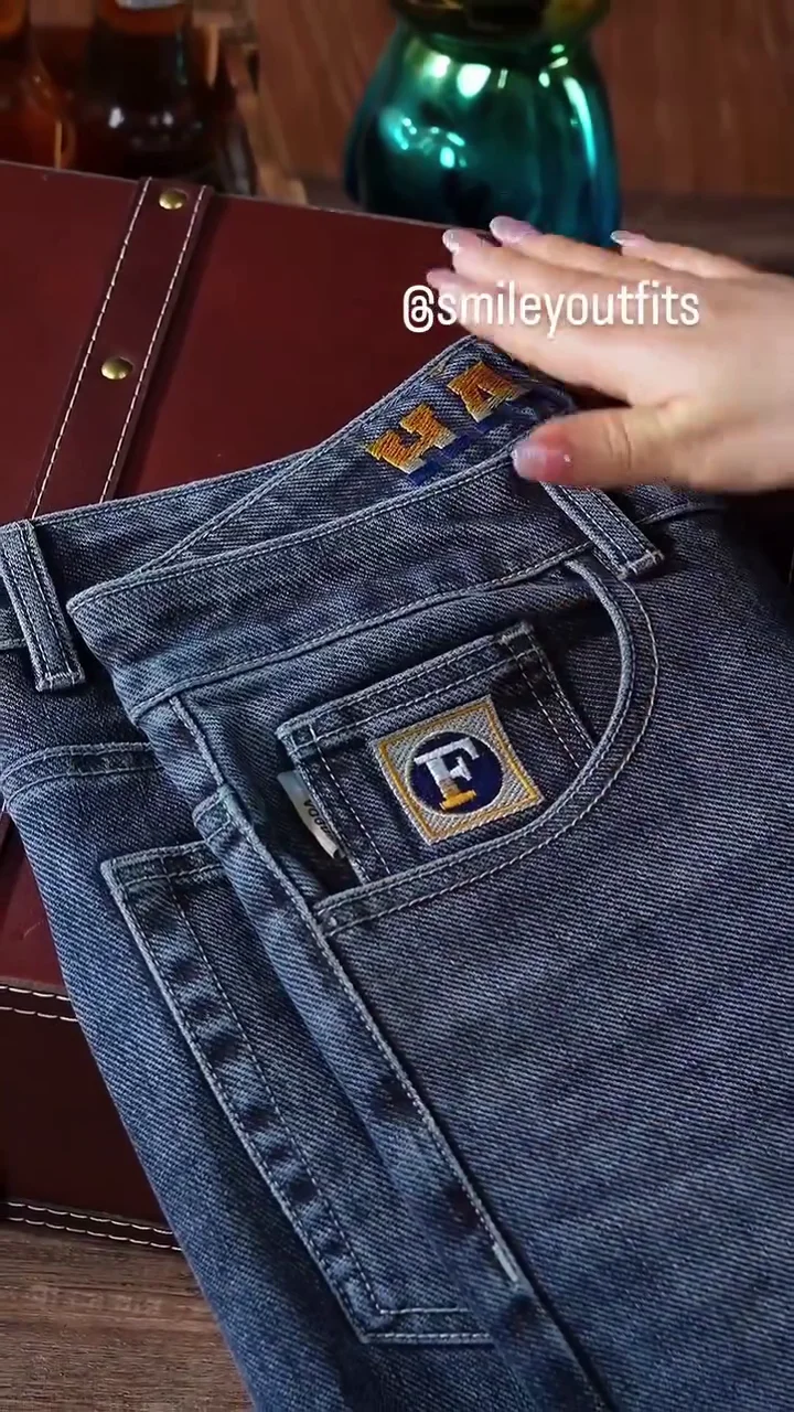 Men’s Blue Slim-Fit Casual Denim Jeans ✨ - Image 3