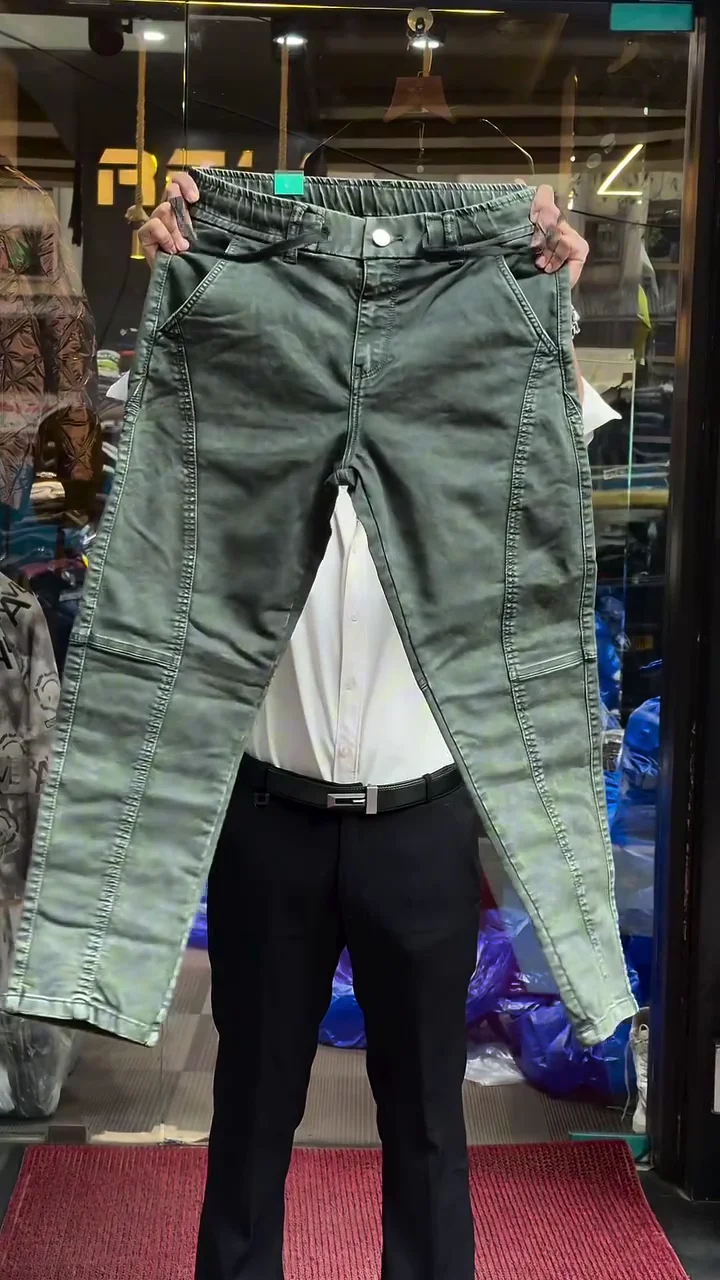 Men’s Slim-Fit Stretch Casual Pants ✨