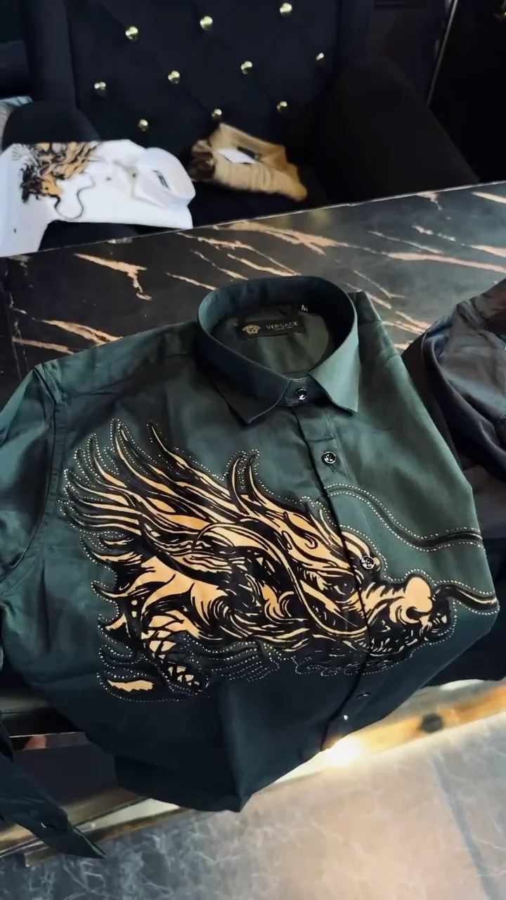 Men’s Designer Printed Formal Shirt ✨ - Image 5
