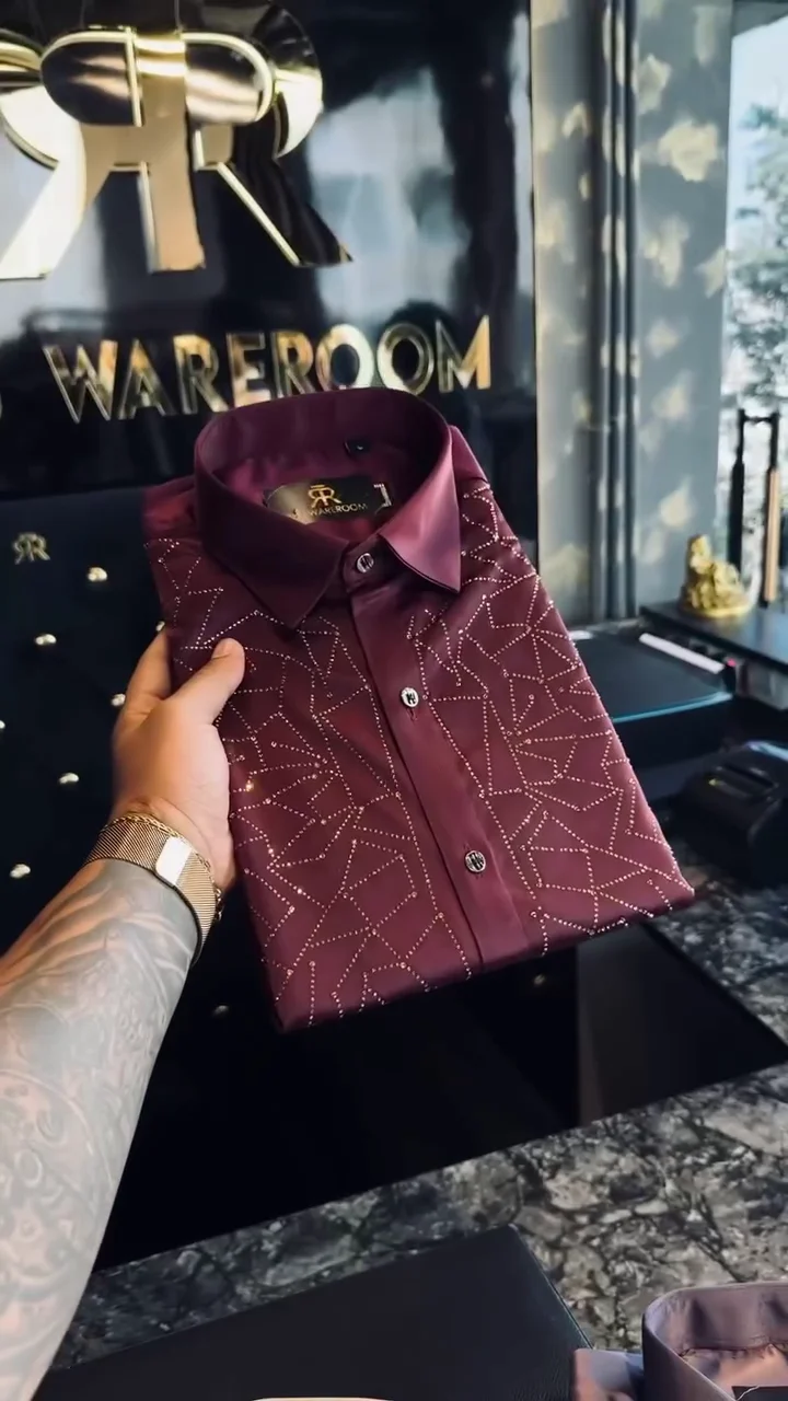 Men’s Premium Designer Partywear Shirt ✨ - Image 6