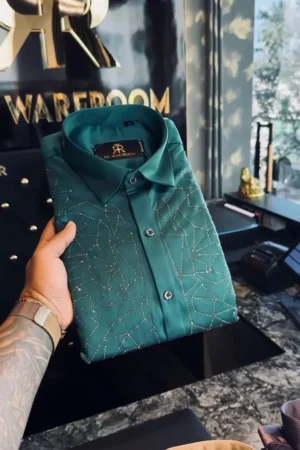 Men’s Premium Designer Partywear Shirt ✨