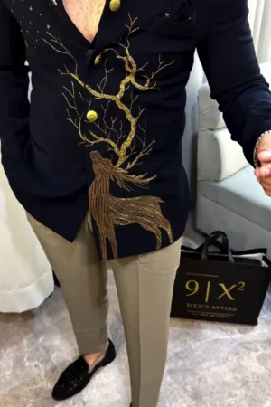 Men’s Modern Tailored Party Shirt ✨