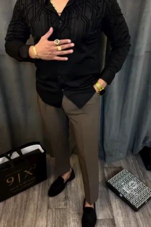 Men’s Contemporary Slim-Fit Shirt ✨