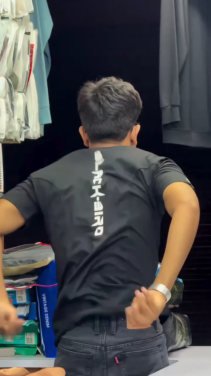 Men’s Short-Sleeved Crew Neck T-Shirt Plus Size ★ - Image 4