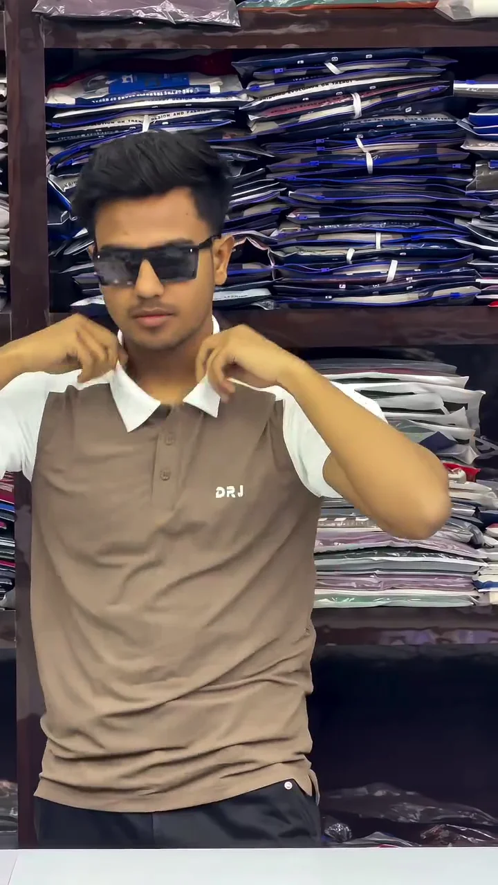 mens collar t shirt,Polo T Shirt For Men,Men Cotton Blend Regulor T Shirt,T Shirt For Men ✨ - Image 5
