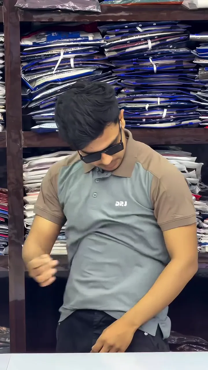 mens collar t shirt,Polo T Shirt For Men,Men Cotton Blend Regulor T Shirt,T Shirt For Men ✨ - Image 4