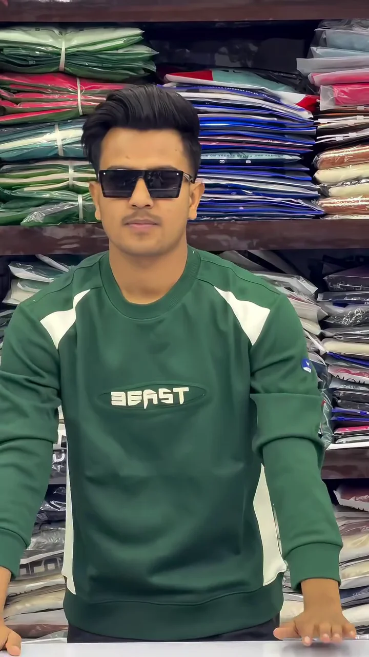 Men Striped Relaxed Fit Sweatshirt ✨ - Image 7