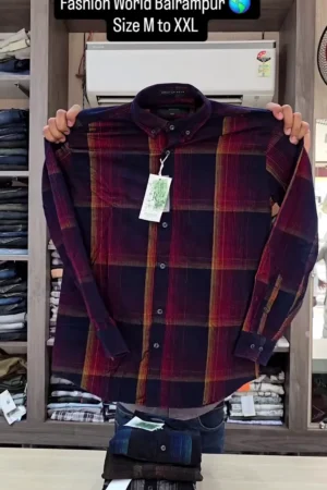 Stylish Casual Men’s Classic Checked Shirt ★