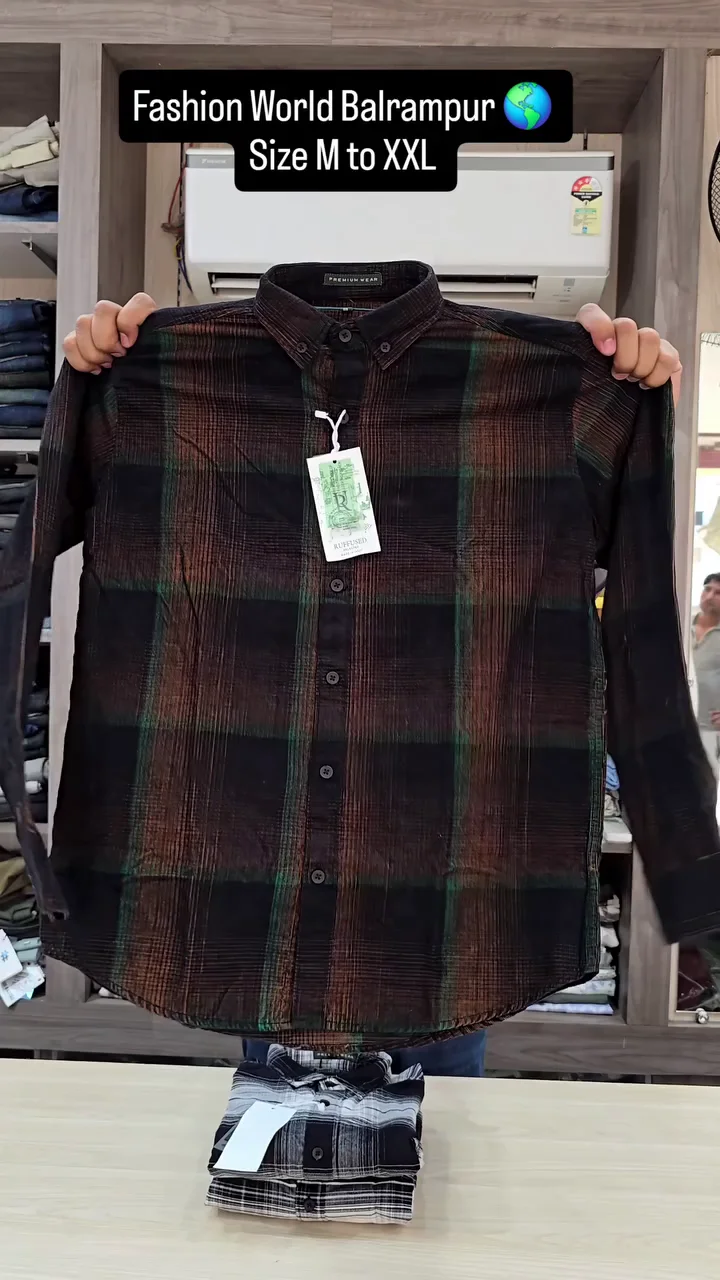 Stylish Casual Men’s Classic Checked Shirt ★ - Image 3