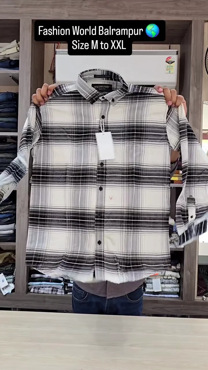 Stylish Casual Men’s Classic Checked Shirt ★ - Image 4