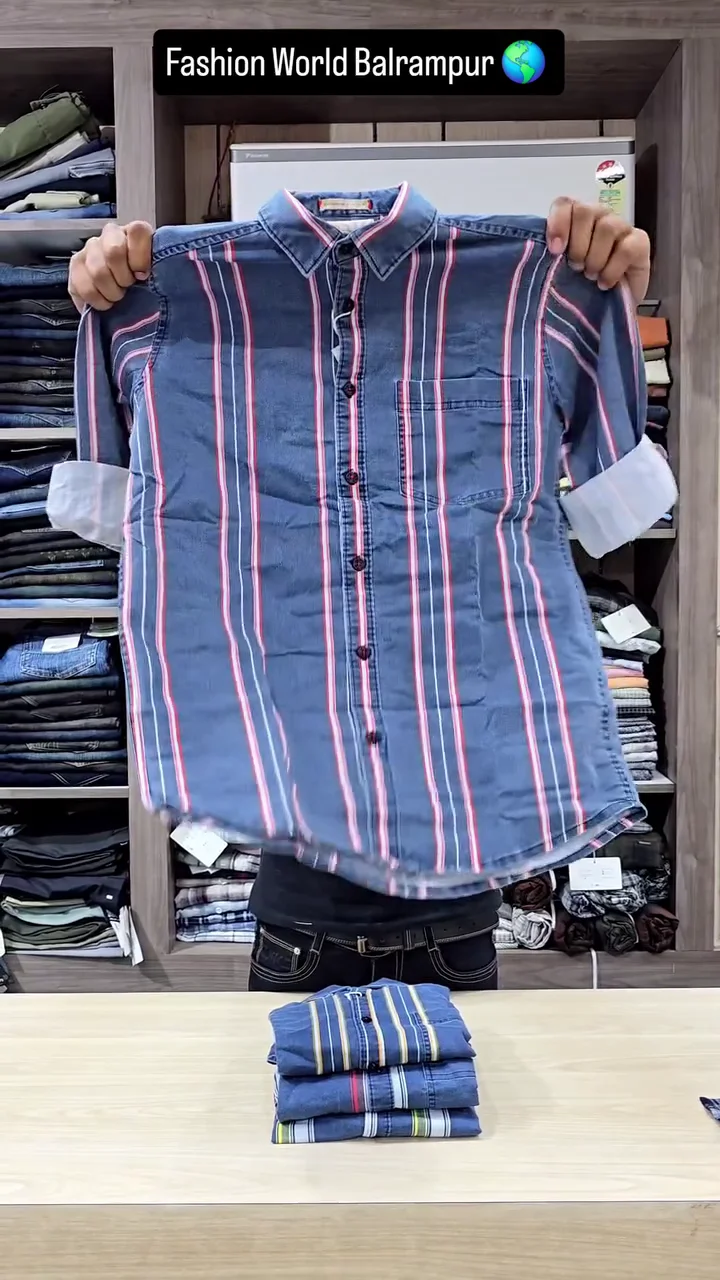 Lightweight Summer Special Men’s Premium Stripe Shirt ★