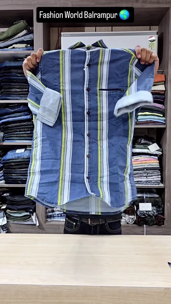 Lightweight Summer Special Men’s Premium Stripe Shirt ★ - Image 3