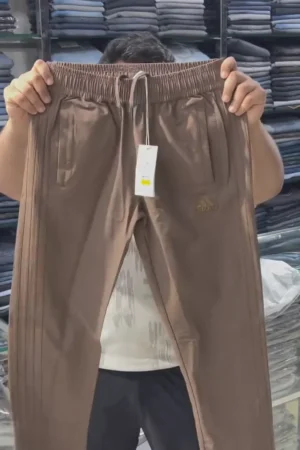 Men Striped Cotton Mid-Rise Track Pant ✨